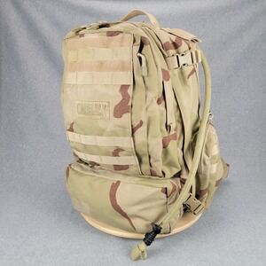 CamelBak Maximum Gear Tactical Backpack Mens XL Desert Camo Hydration Pack MOLLE